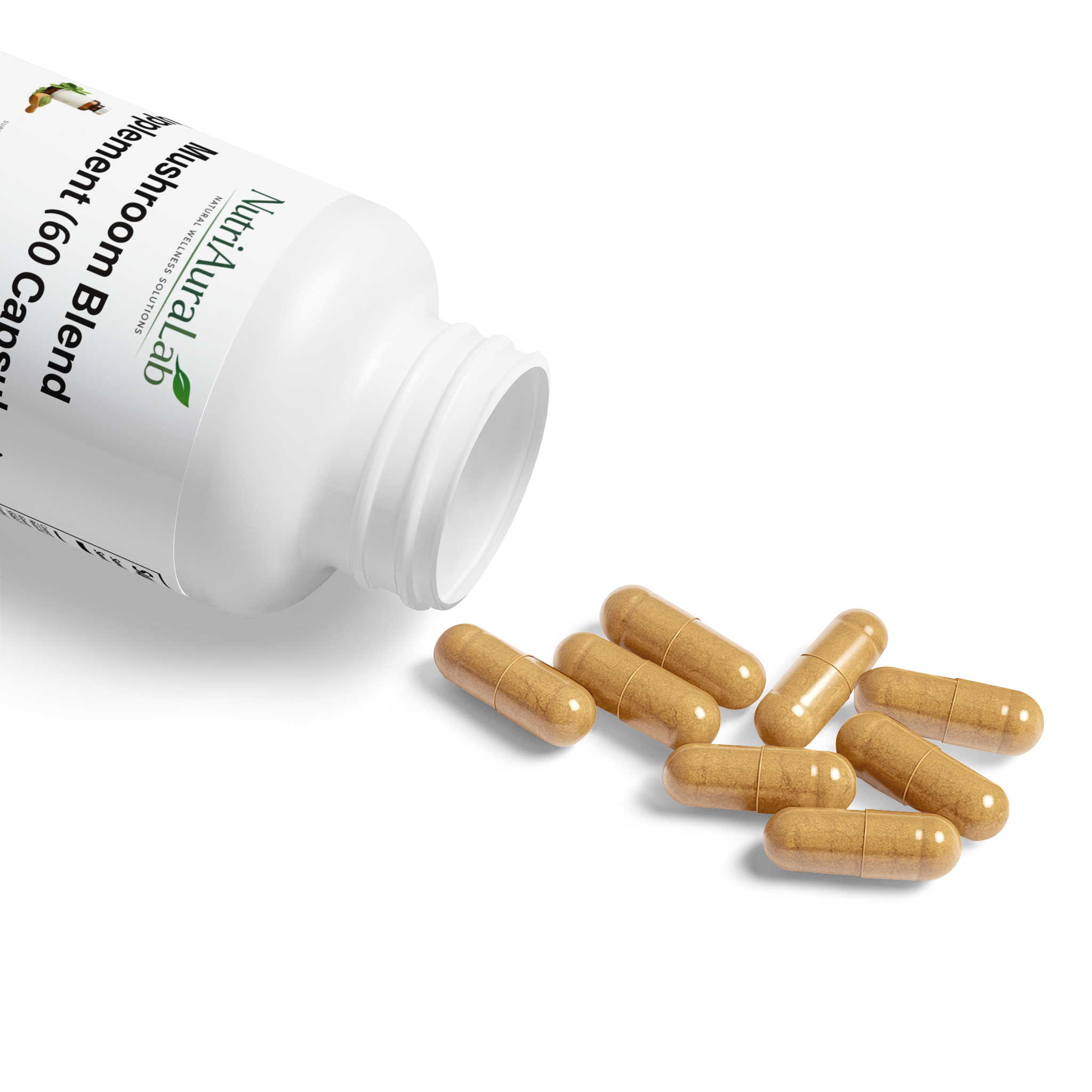 Mushroom Blend Supplement (60 Capsules) - Image 5