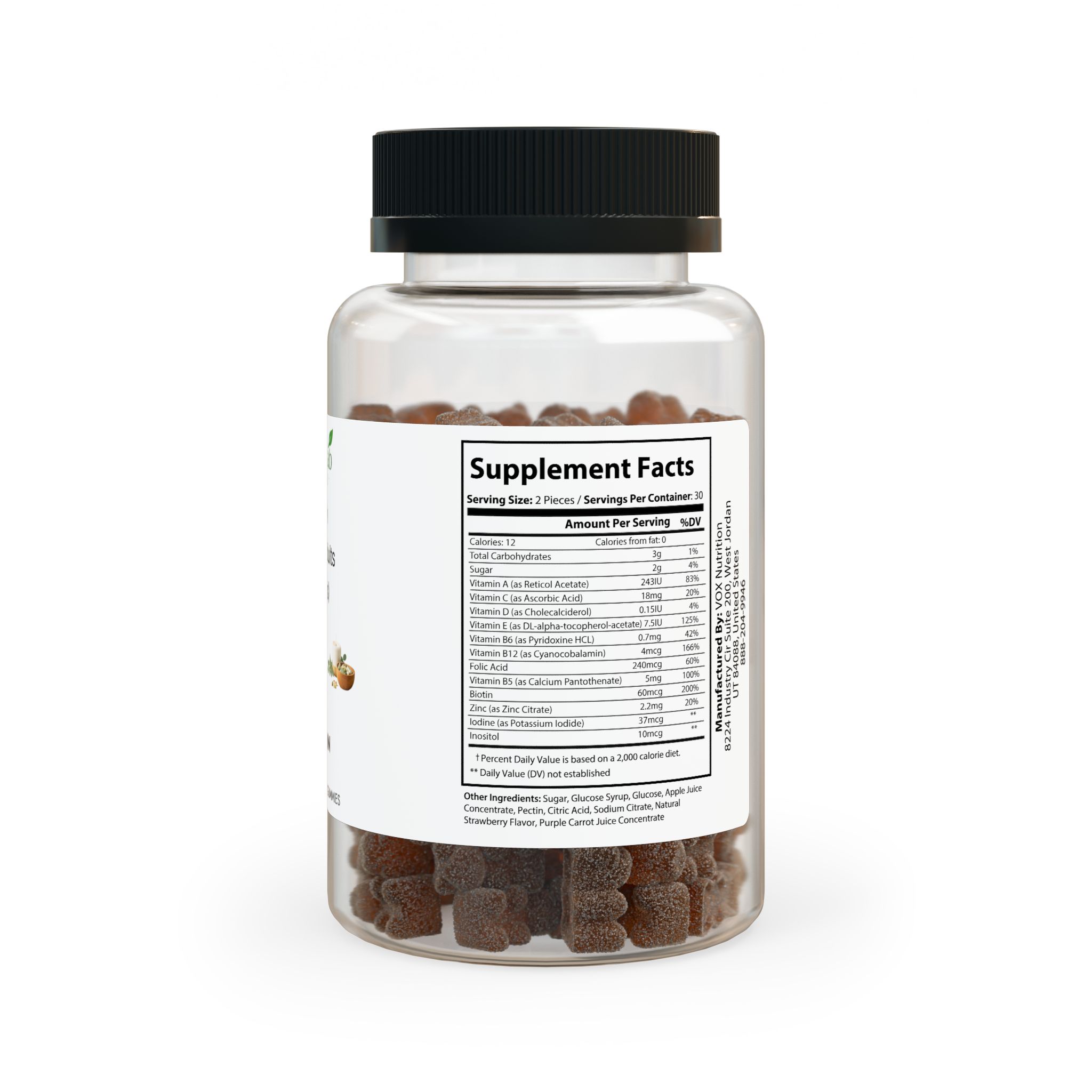 Multivitamin Gummies for Adults (60 Gummies) - Image 3